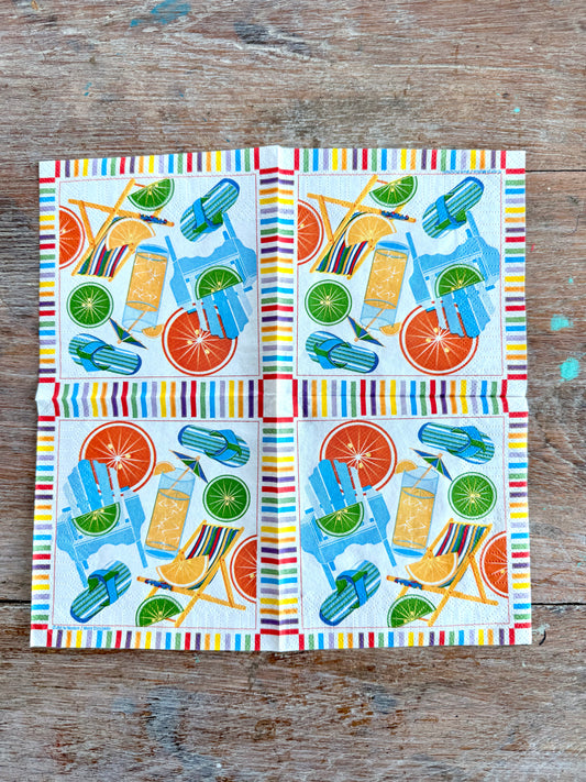 Designer Napkin-Summertime