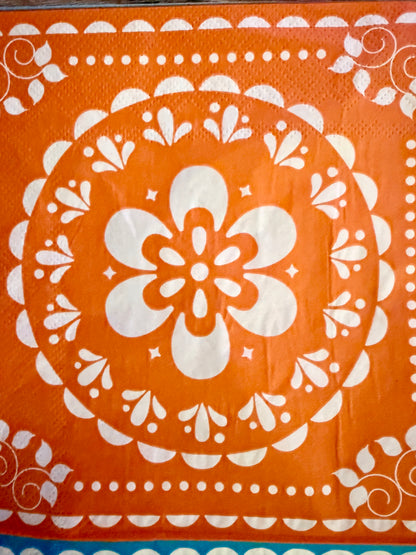 Napkin-Fiesta de Flores
