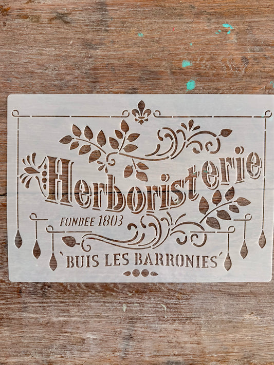 Stencil-Herboristerie