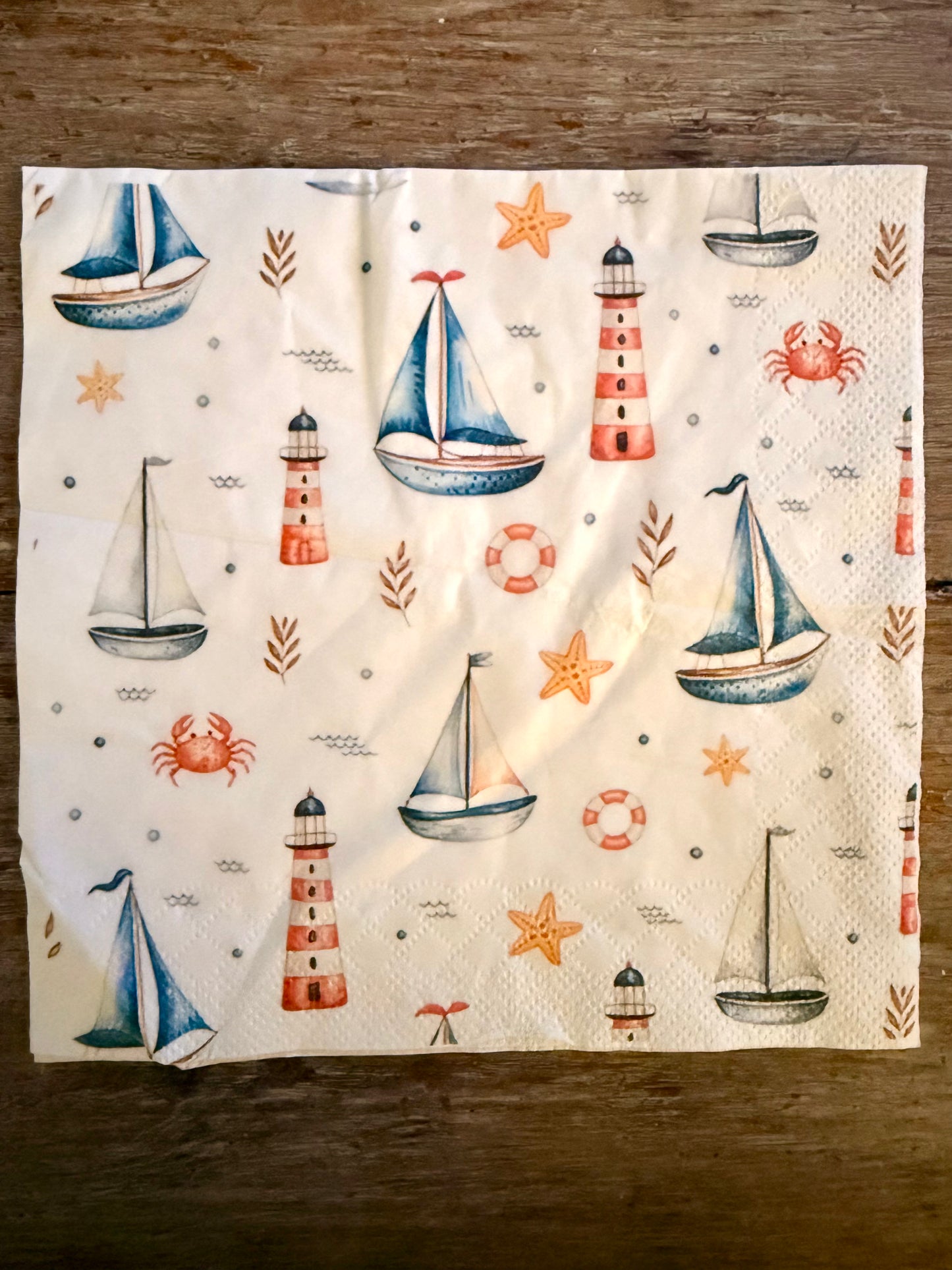 Napkin-Sailing