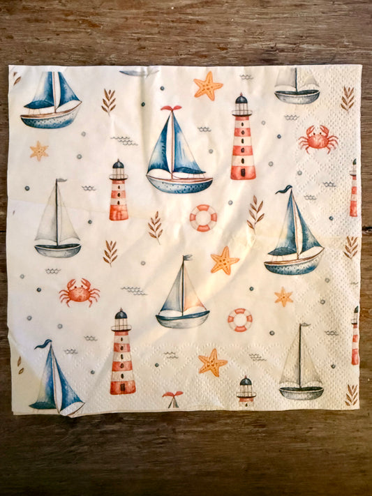 Napkin-Sailing