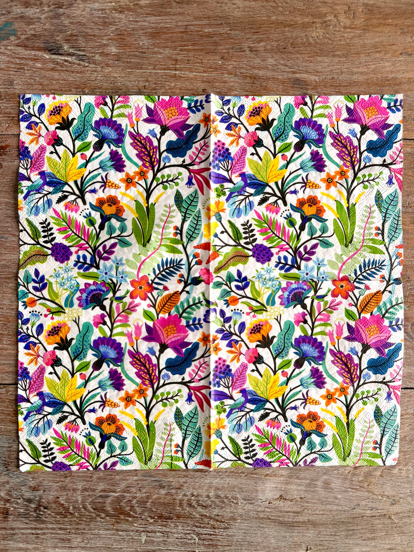 Napkin Blooming Lovely-French Collection