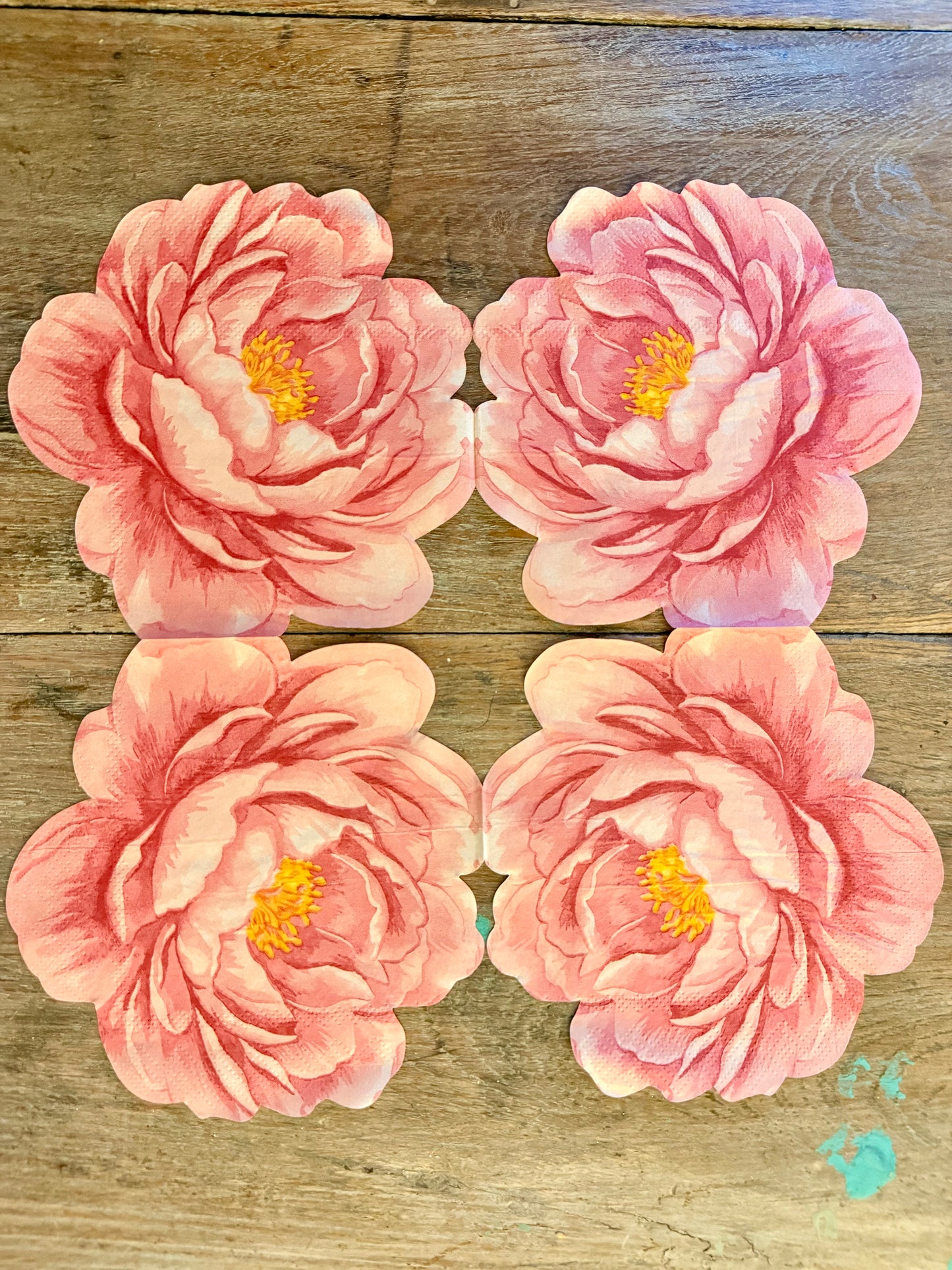 Napkin-Peonies