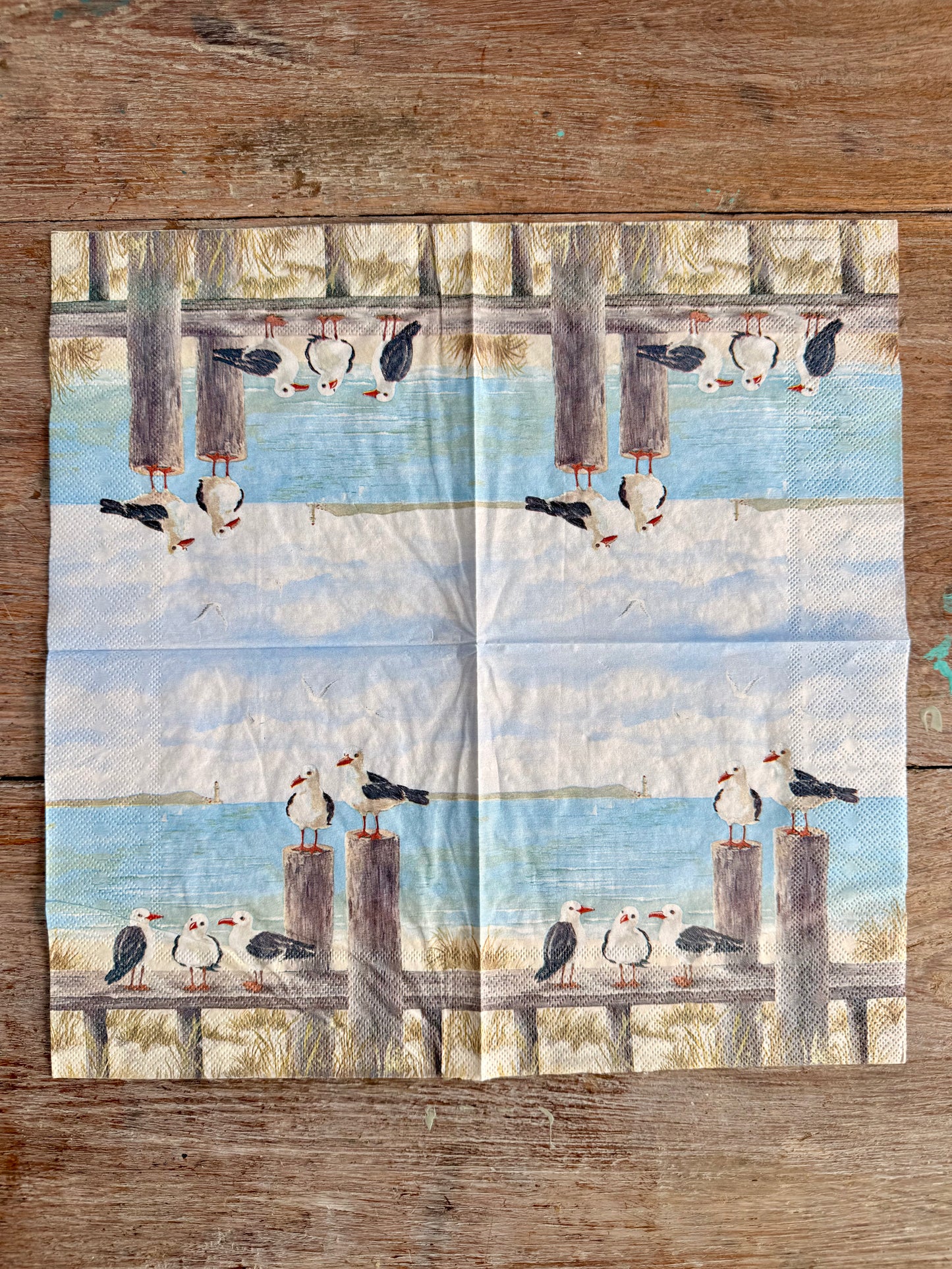 Napkin - Seagull Beach French Collection