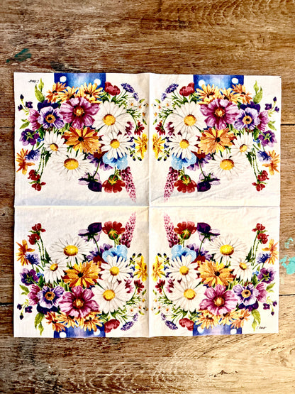 Designer Napkin-Flower vase Large