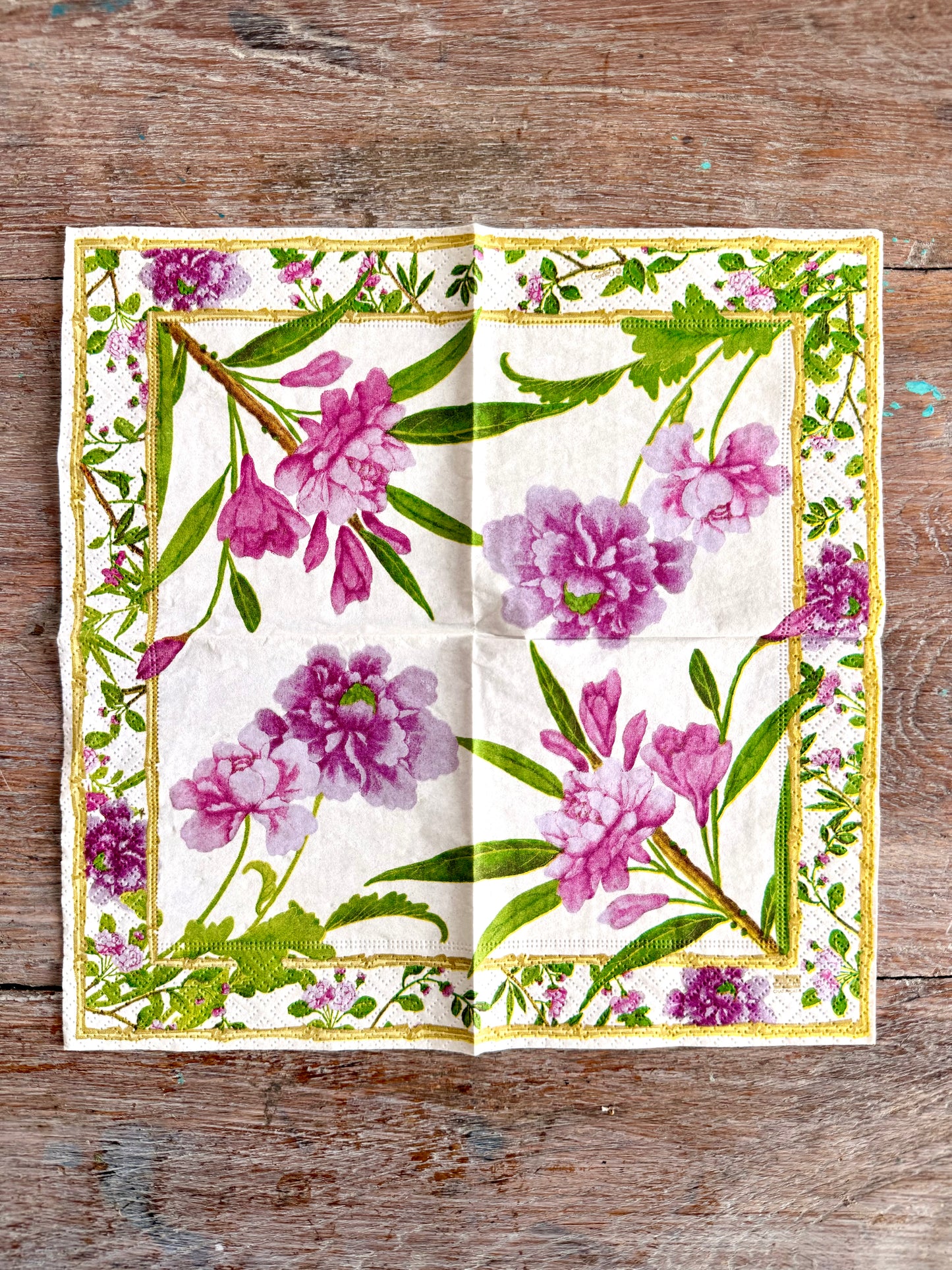 Designer Napkin-Wellington Ivory