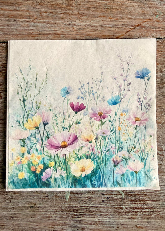 Napkin-Pastel Meadows