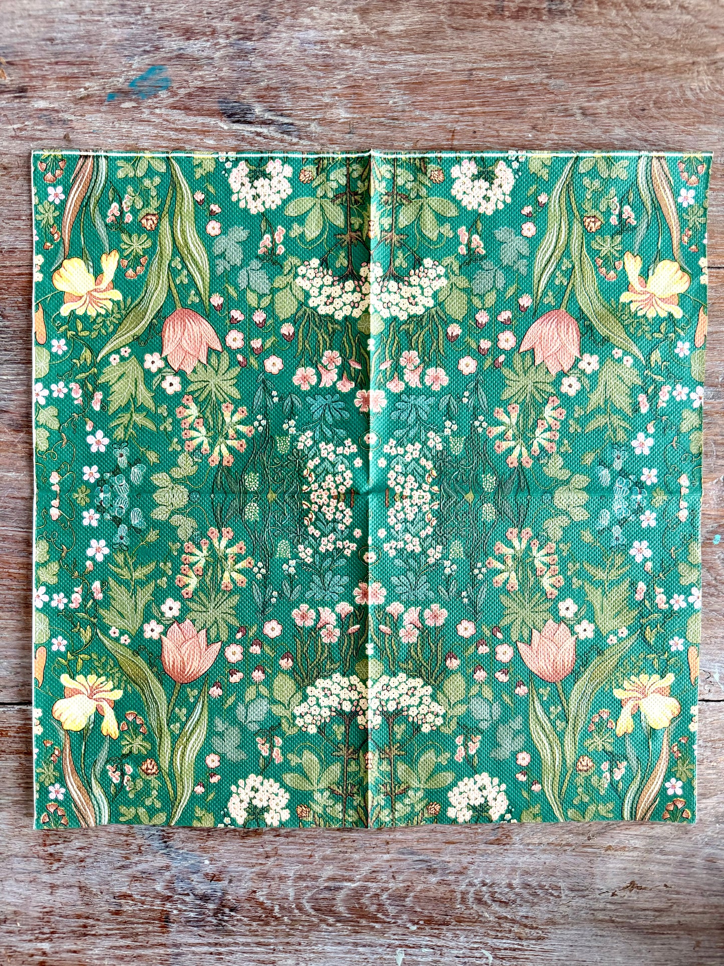 Napkin-Green Paradise Gardens