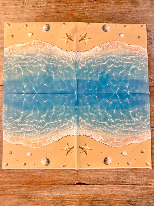 Napkin-Beach Time