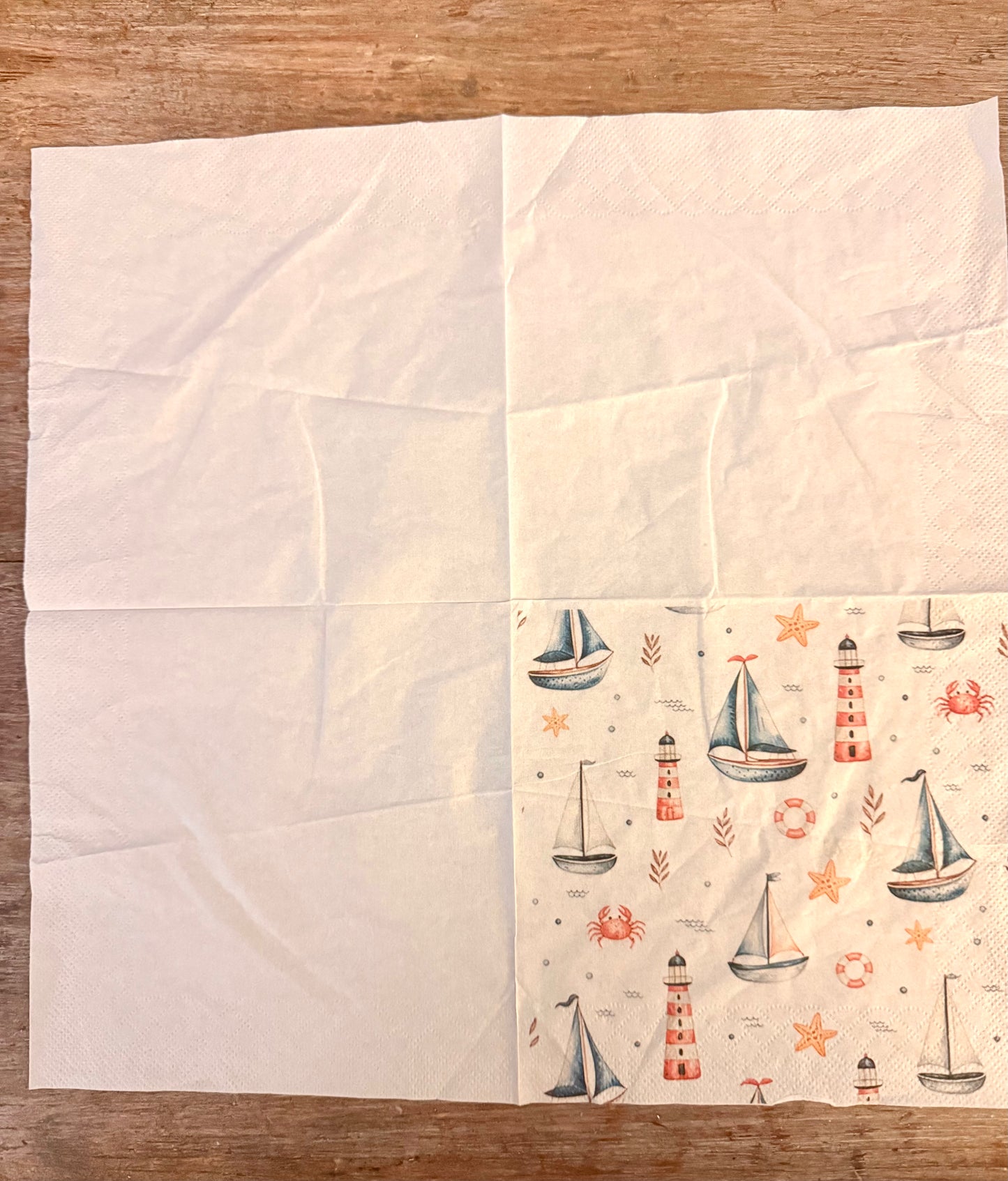 Napkin-Sailing