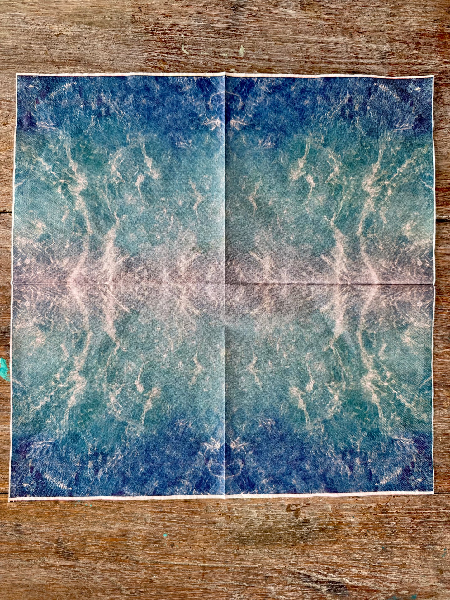 Napkin-Serene Oceanscape