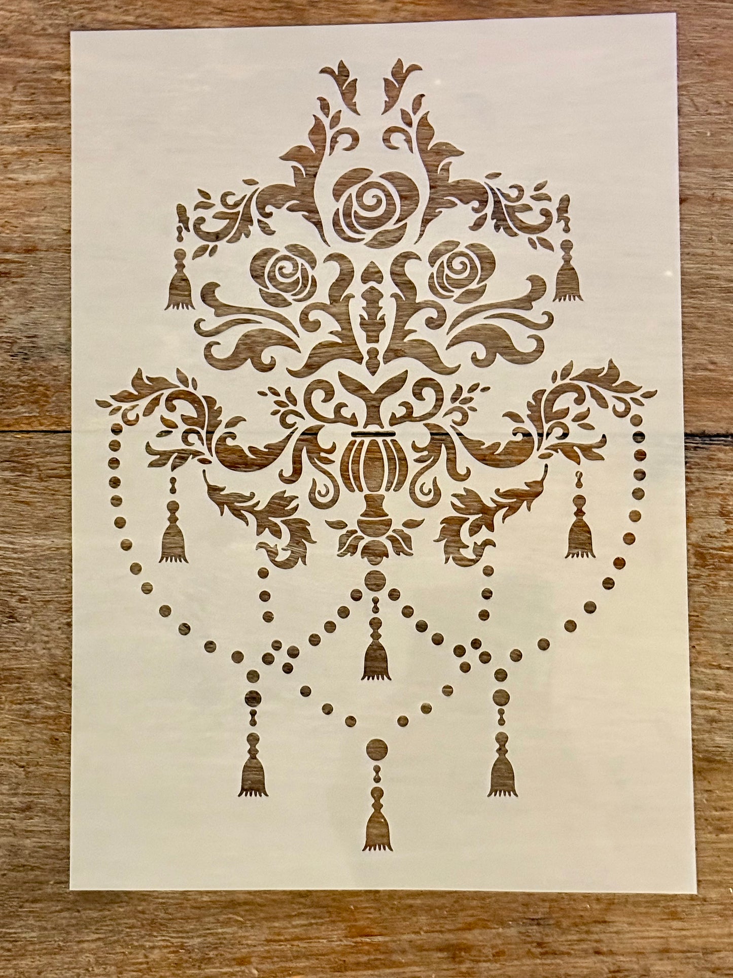 Stencil-Chandalier