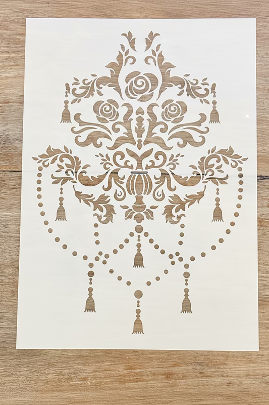 Stencil-Chandalier