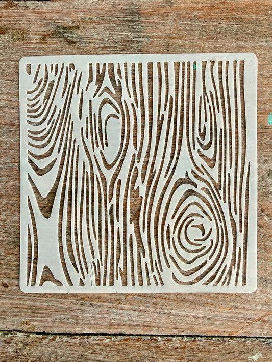 Stencil-Woodgrain
