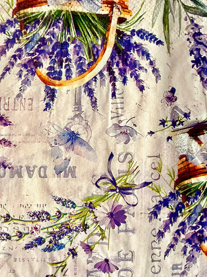 Napkin-Lavender delights