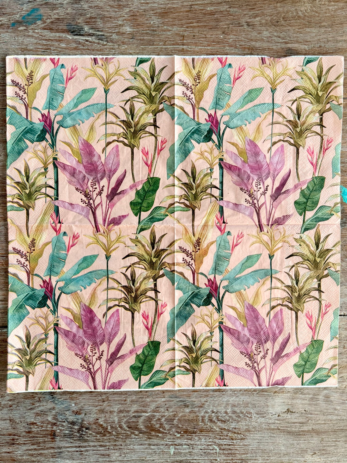Napkin-Peach Tropics