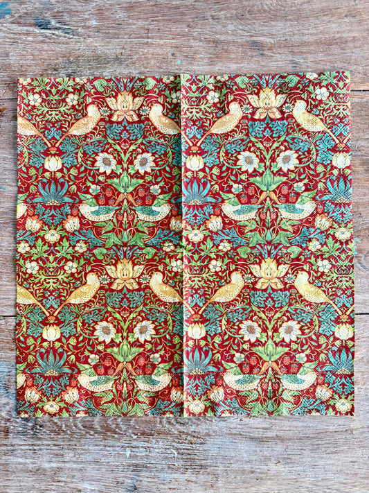 Designer Napkin-Arts & Crafts Botanical