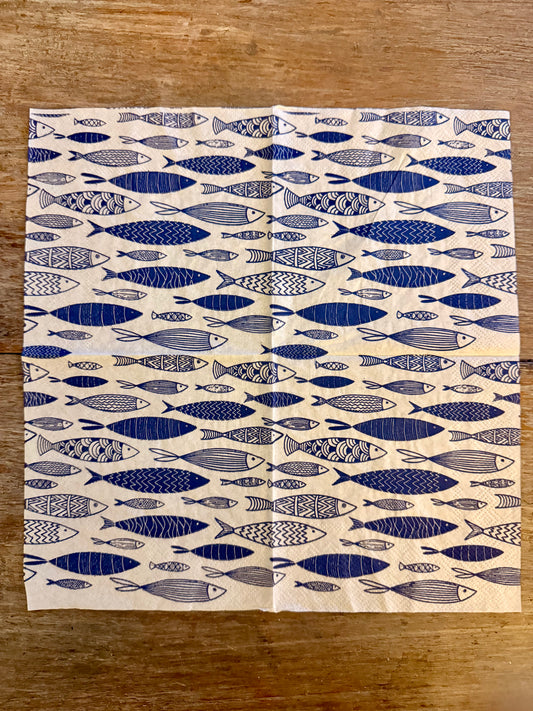 Napkin Tissue-Sardine swim