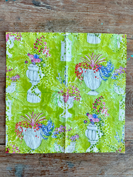 Designer Napkin-Jardin