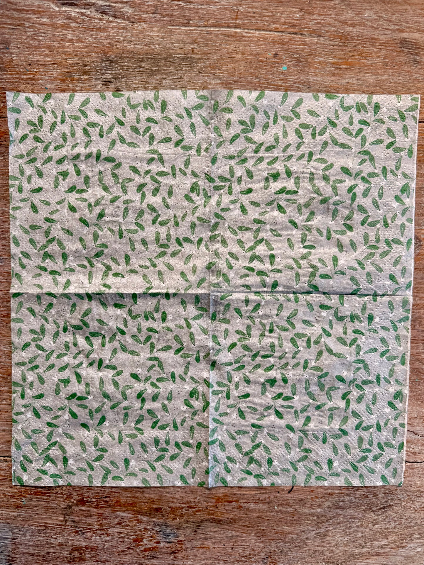 Napkin-Delicate Leaves