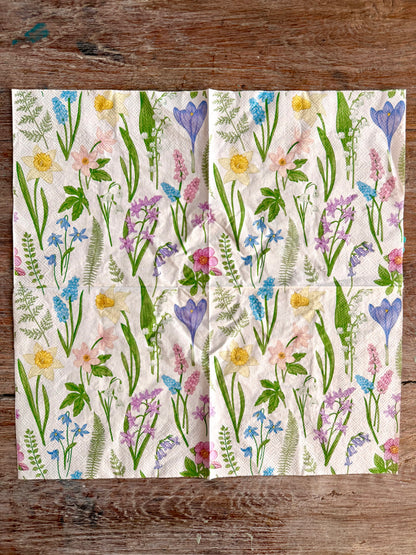 Napkin-Spring Garden