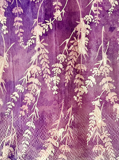 Napkin-Lavender delights