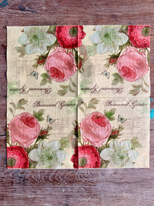 Napkin-Botanical Gardens