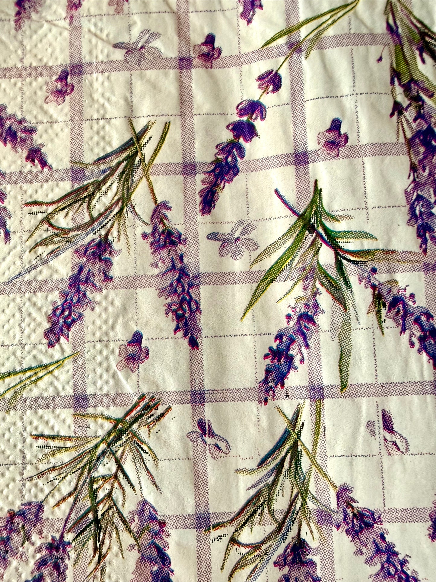 Napkin-Lavender delights