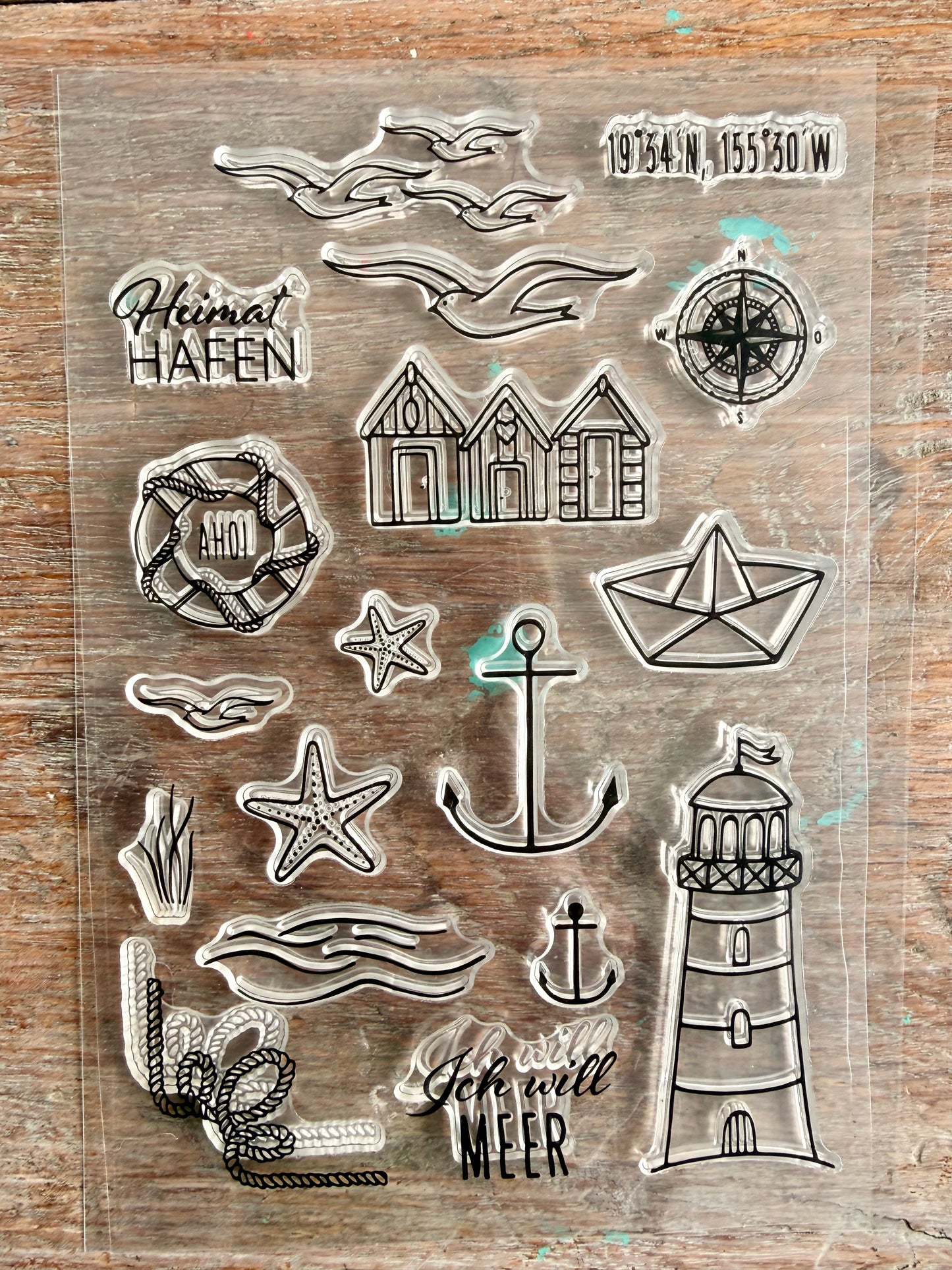 Stamps-Beach Scenery