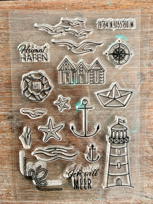 Stamps-Beach Scenery