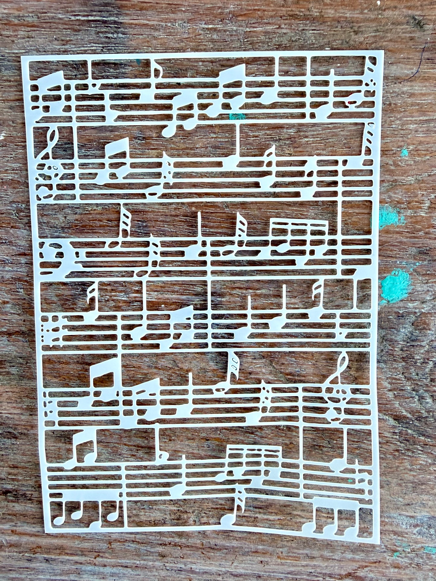 Stencil-Music Score