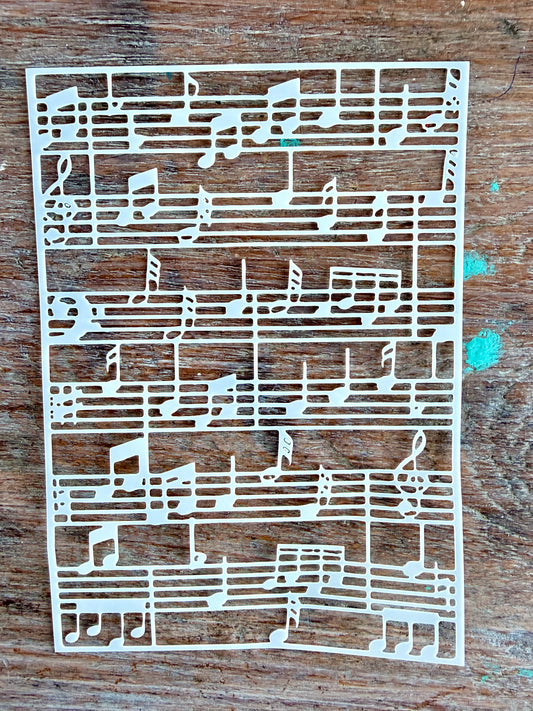 Stencil-Music Score
