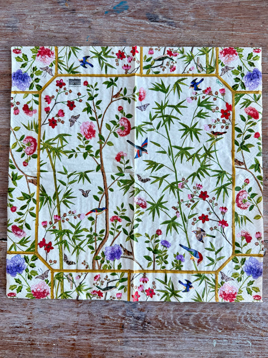 Designer Napkin-China Wallpaper