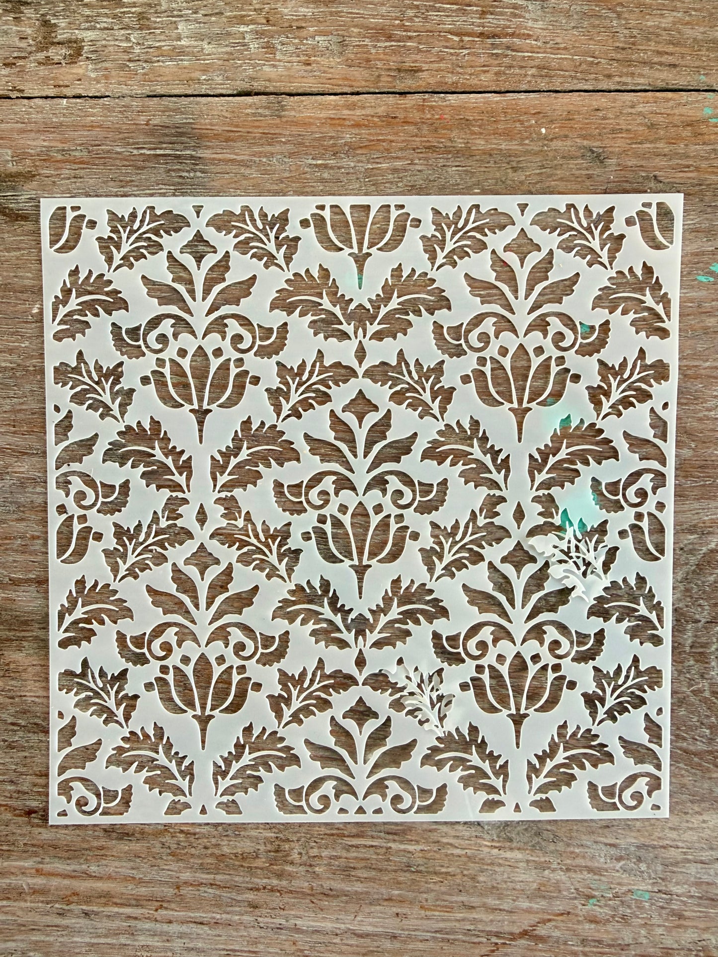 Stencil - Emblems & Leaves