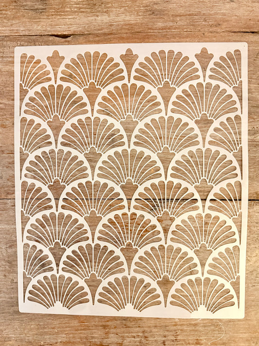 Stencil-Art Deco Fans 2