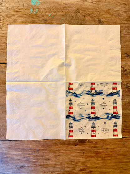 Napkin-Let Your Dreams Set Sail
