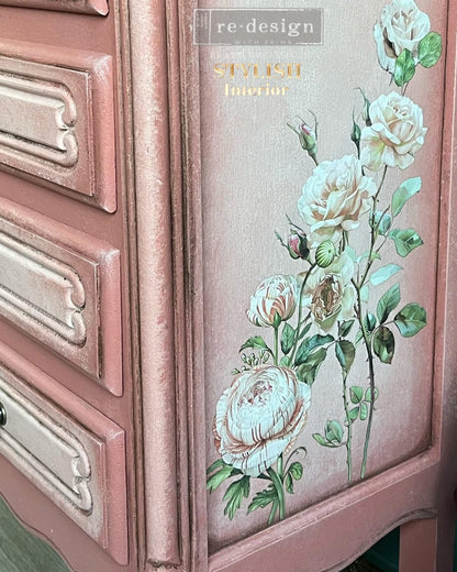 Redesign Decor transfer Blush Symphony Small 3 sheets