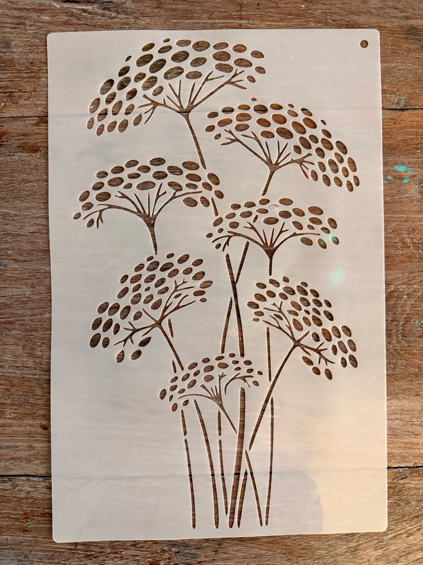 Stencil-Whispering Dill
