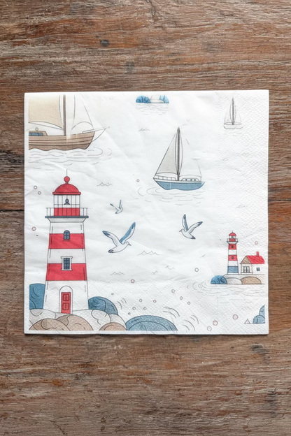 Napkin-Lighthouse Life