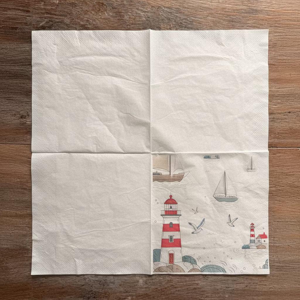 Napkin-Lighthouse Life