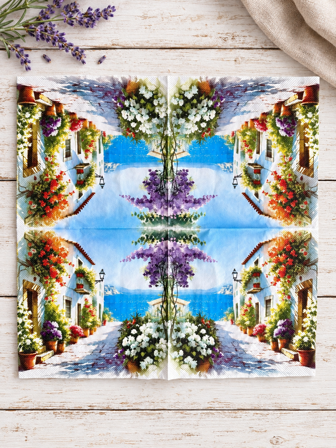 Napkin-Holiday Time-French Collection