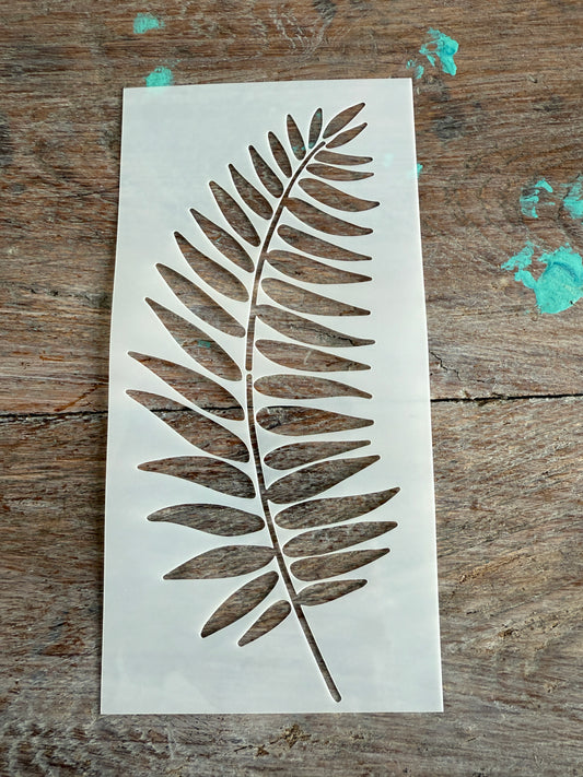 Stencil-Palm leaf