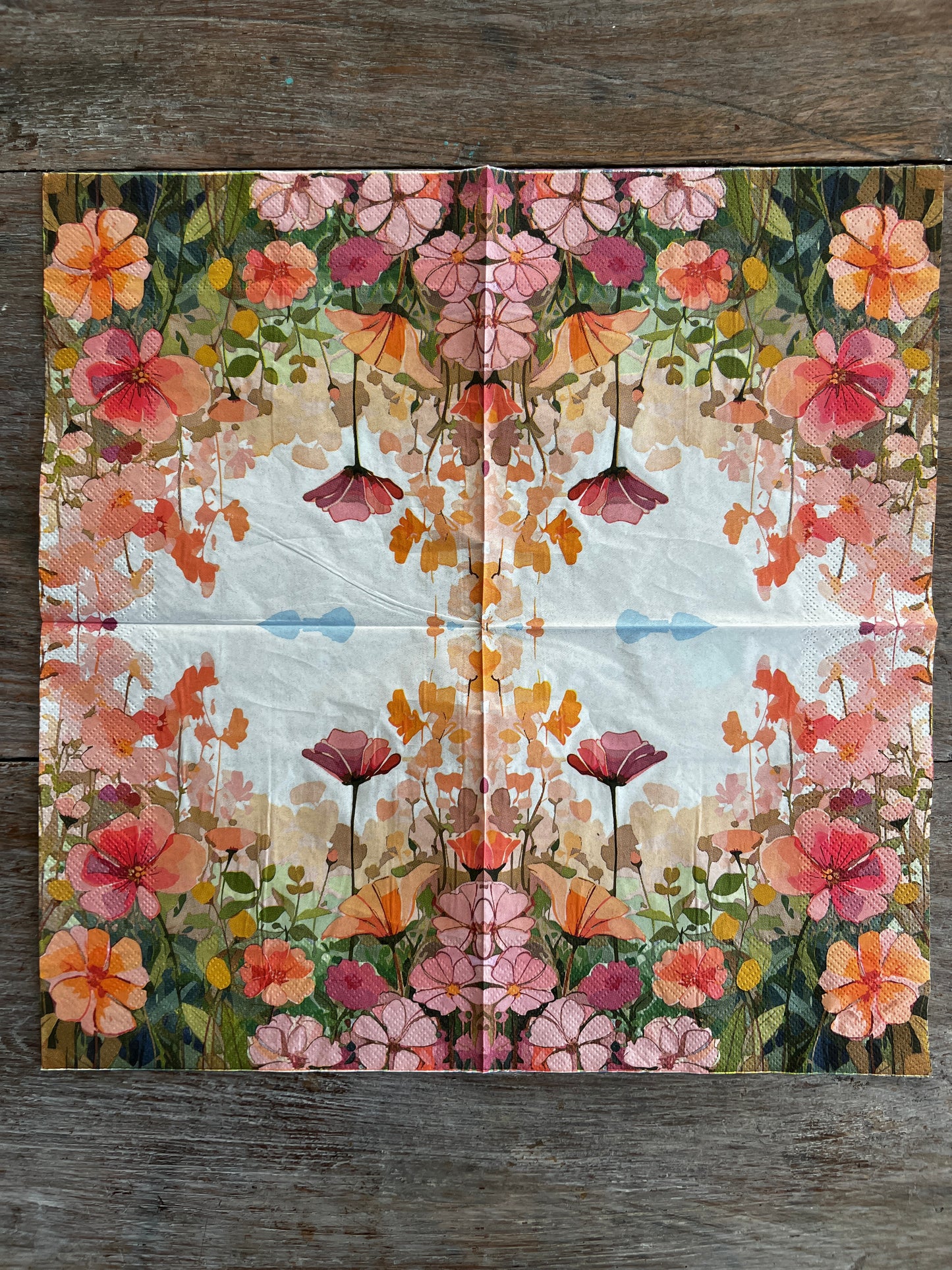 Napkin Tissue-Peach water blossoms