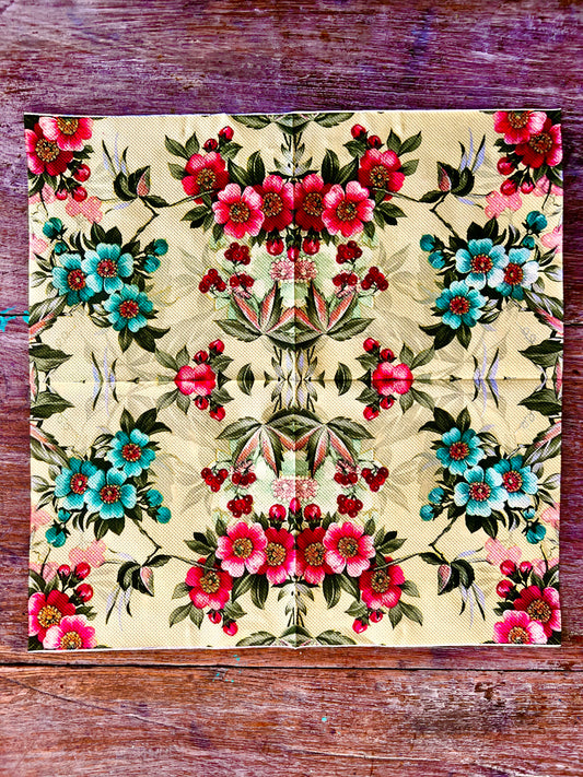 Napkin Tissue -Vintage wall