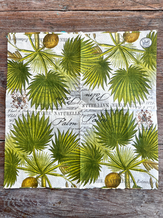 Napkin-Tropical leaf