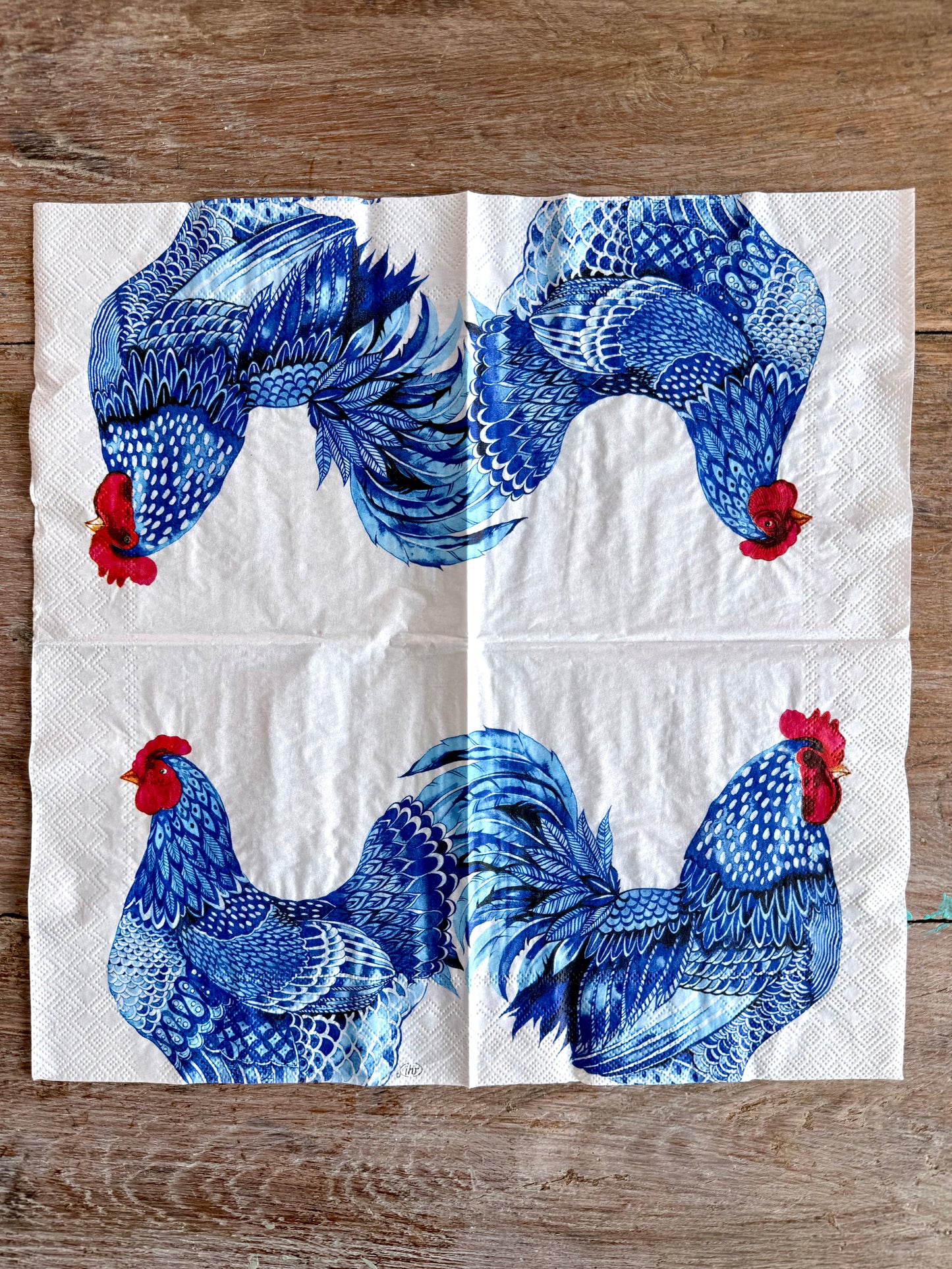 Napkin-French Rooster