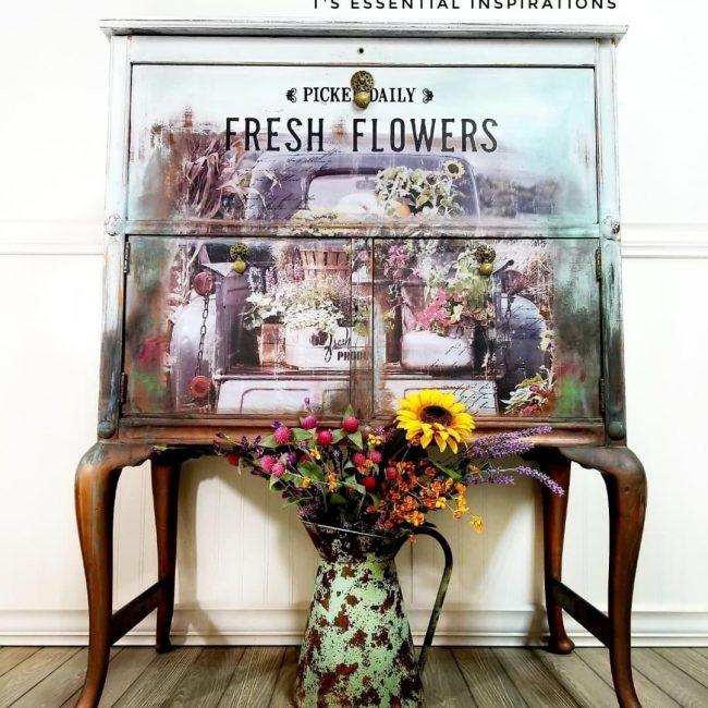 Redesign Furniture transfer-Fresh Flowers