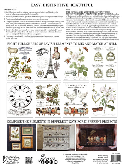IOD Furniture Transfer - Brocante