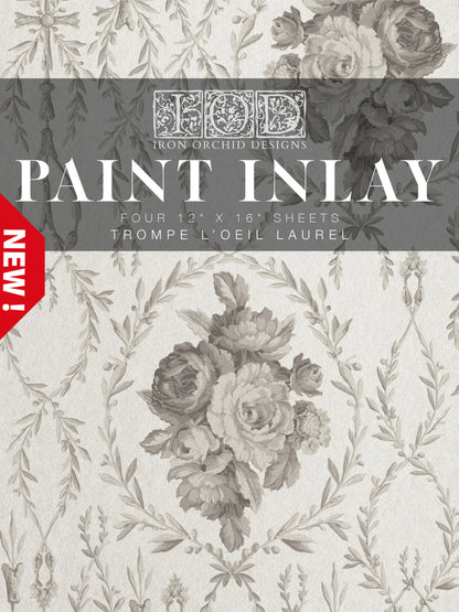 NEW: IOD Paint Inlay "TROMP LOEILL"