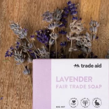 TradeAid Fair Trade Lavendar Soap
